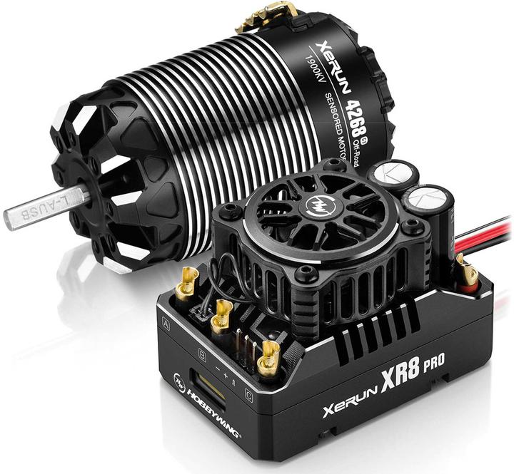 Hobbywing Xerun XR8 Pro G3 Combo mit 4268SD 1900kV G3 Motor Off-Road