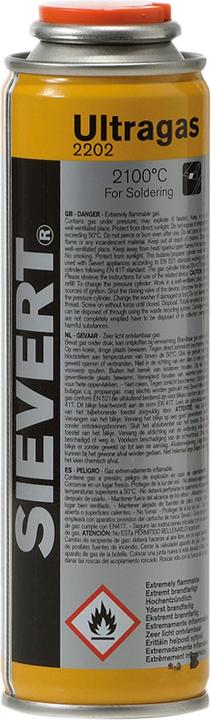 Actual product image Sievert Gas can with propane / butane / propylene for PSI burner system, 60 g