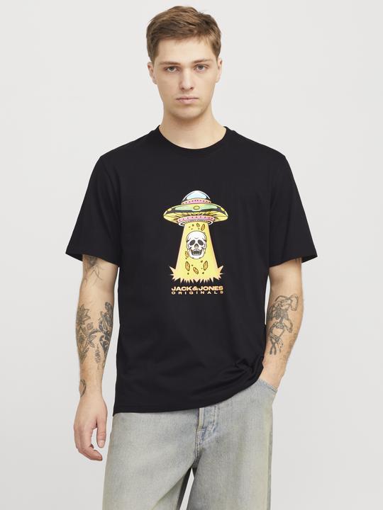 Actual product image Jack & Jones Joranatomy Skull Tee Ss Crew Neck Ln (XS)