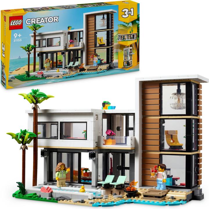 Actual product image LEGO Modern house (31153, LEGO Creator 3-in-1)