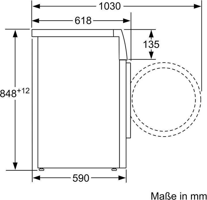 Produktbild Bosch Hausgeräte Bosch WAU 28 RWIN (9 kg, Links)
