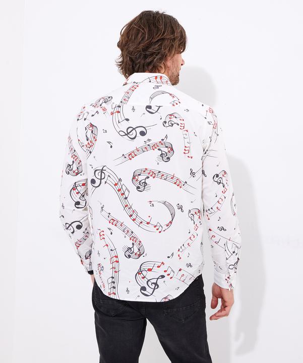 Immagine prodotto Joe Browns Music Note Print Long Sleeve Shirt (M)