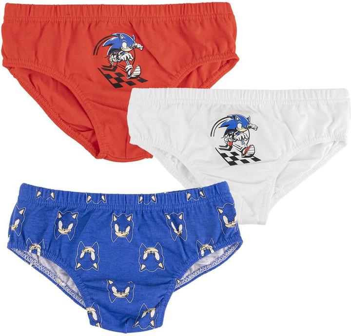 Immagine prodotto Cerda Set di biancheria intima per ragazzi 3 pezzi Sonic (134)