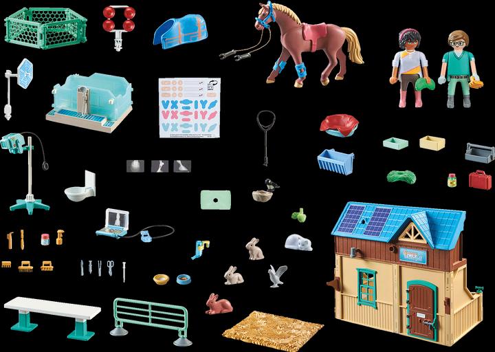 Immagine prodotto Playmobil Terapia equestre e pratica veterinaria (71352, Cavalli Playmobil della cascata)