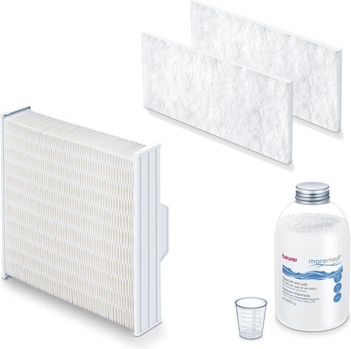 Image du produit Beurer Filtre à air MareMed Set avec sel de mer (6 x)