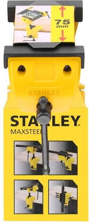 Produktbild Stanley Multiachsen Schraubstock Maxsteel (75 mm)