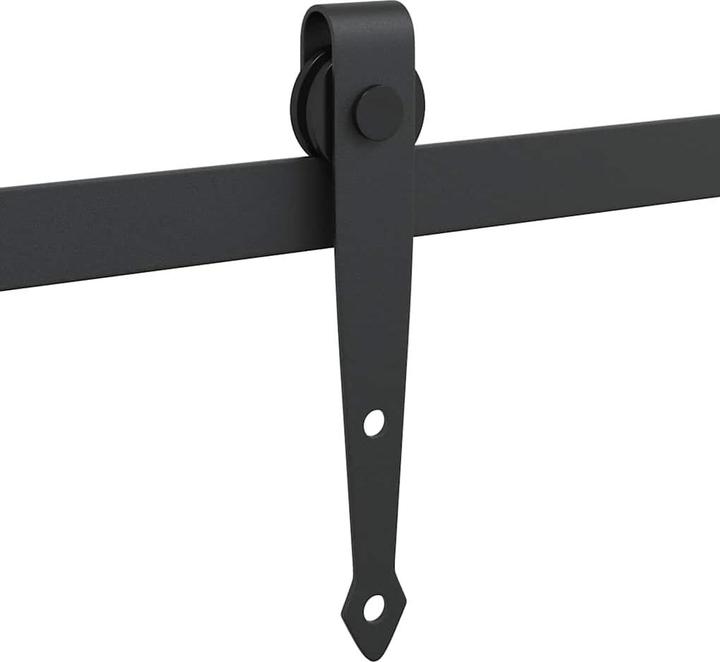 Immagine prodotto VidaXL Set di accessori per ante scorrevoli per guardaroba 244 cm in acciaio al carbonio