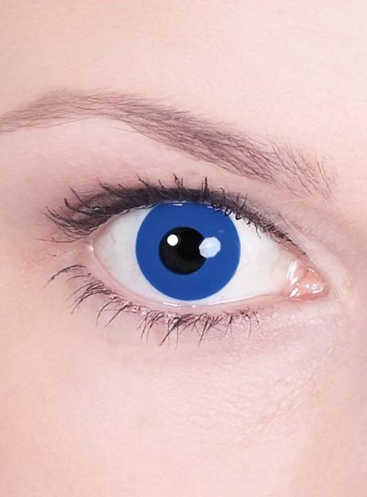 Actual product image Maskworld Elf Monatslinsen Kontaktlinsen für Fasching Halloween (Blue)