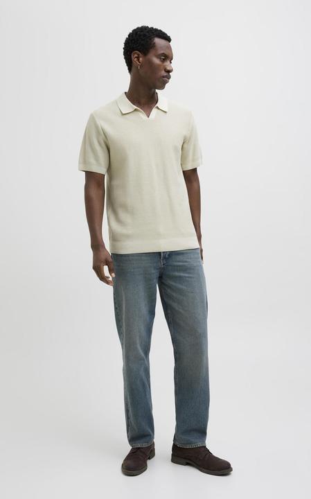 Produktbild Jack & Jones Jprcceaston Knit Split Neck Ss Sn (XXL)