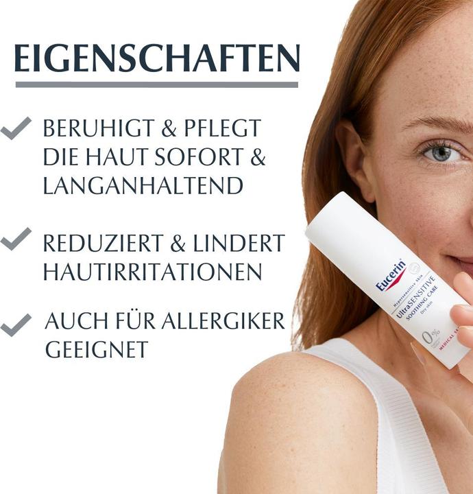Produktbild Eucerin Ultra Sensitive Beruhigende Pflege für trockene Haut (50 ml, Tagescreme)