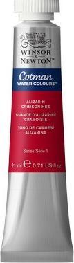 Actual product image Winsor & Newton Cotman watercolour 21ml Alizarin Crimson Hue 003 (Alizarin Crimson Hue 003, 21 ml)