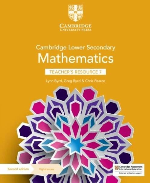 Produktbild Cambridge Lower Secondary Mathematics Teacher's Resource 7 with Digital Access (Englisch, Greg Byrd, Lynn Byrd, Chris Pearce, 2021)