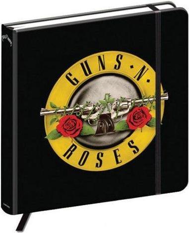 Produktbild Guns N Roses Notizbuch Logo Hardcover (Harter Einband)
