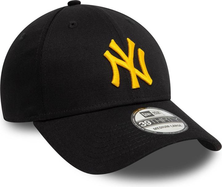 Produktbild New Era 39Thirty Stretch Cap New York Yankees schwarz - L/XL (XL)