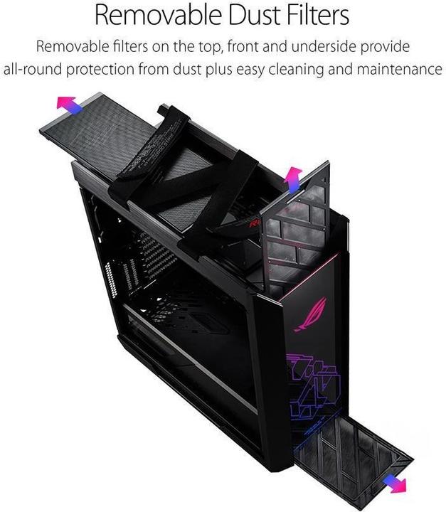 Image du produit ASUS ROG Strix Helios GX601 (ATX, mATX, Mini-ITX, E-ATX)