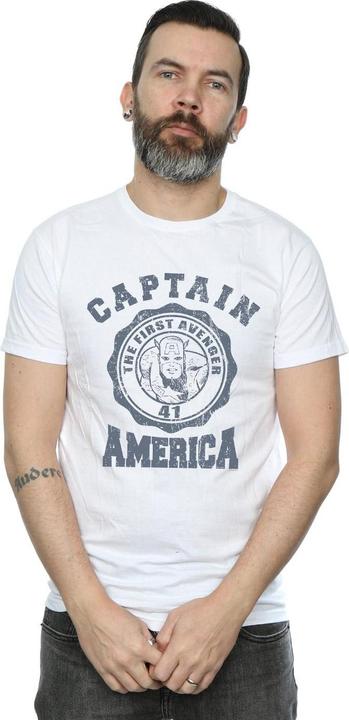 Produktbild Captain America Collegiate TShirt (5XL)