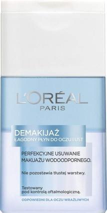 L'Oréal Paris L'Oreal - Makeup Remover Gentle Fluid For Eyes And Lips 125Ml (Make-Up Entferner, 125 ml)