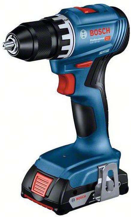 Produktbild Bosch Professional Combo Kit 2-tlg. 18V: GSR 18V-45 + GBH 18V-22 + 2 x Akku 4.0Ah, Schnellladegerät (Akkubetrieb)