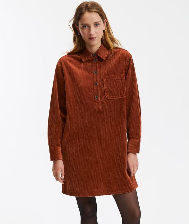 Image du produit La Redoute Collections Robe courte en velours côtelé Signature ALBANE (38)