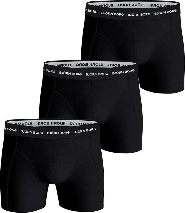Produktbild Björn Borg Cotton Stretch Boxer Trunks 3P (M, 3er Pack)