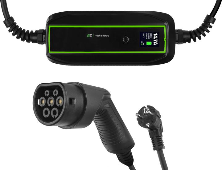Actual product image GreenCell EV16 (Type 2, 3.60 kW, 16 A, CEE 7/7)