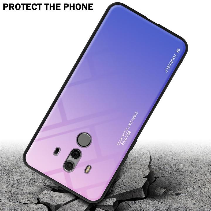 Actual product image Cadorabo TPU 2 colors glass cover (Mate 10 Pro)