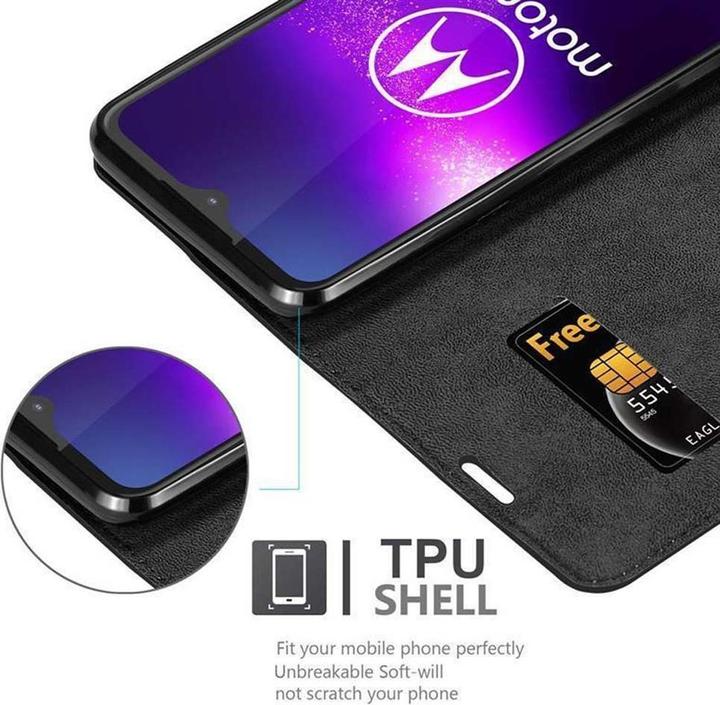 Immagine prodotto Cadorabo Copertina magnetica invisibile del libro (Motorola Moto G8 Plus)