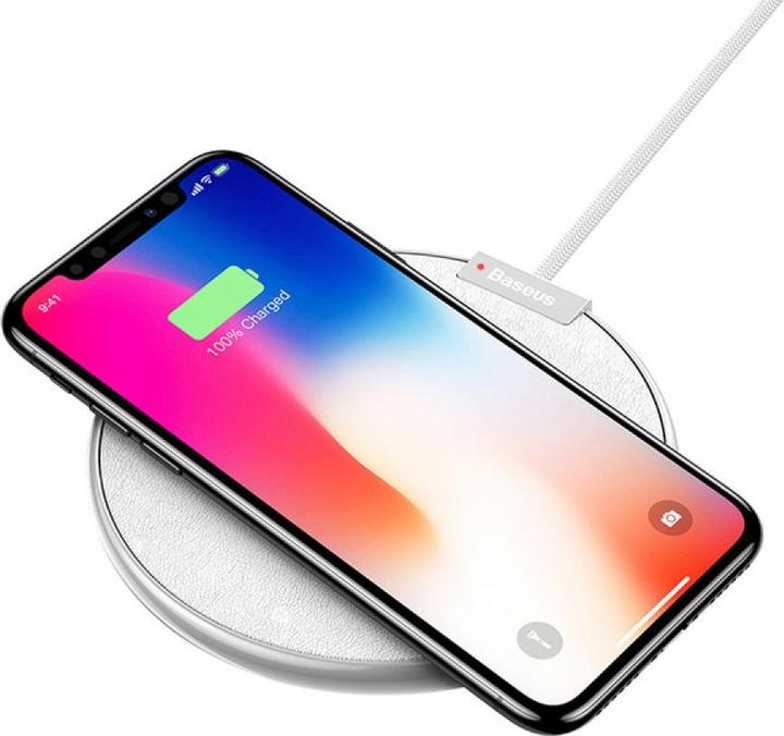 Immagine prodotto Baseus Caricabatterie wireless Qi in pelle