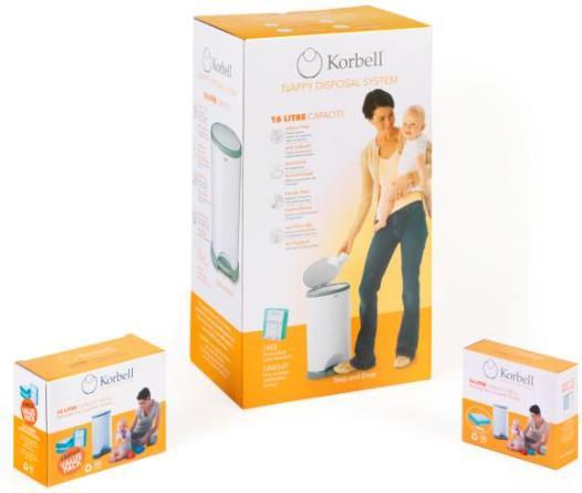 Produktbild Korbell Windeleimer