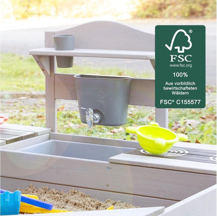 Actual product image Roba Mobile play and mud kitchen BBQ