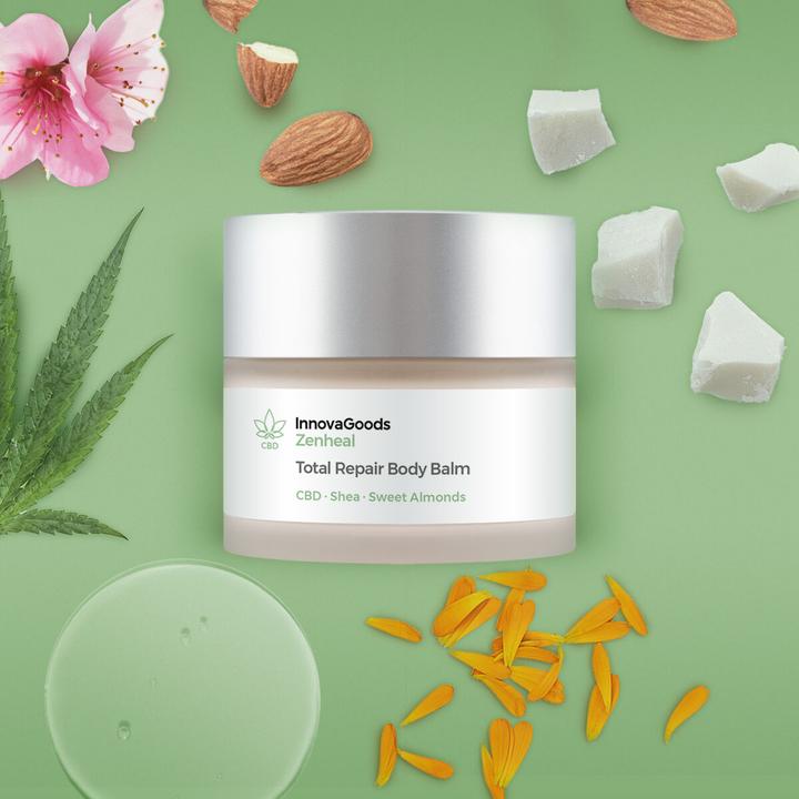 Immagine prodotto InnovaGoods Balsamo riparatore per il corpo CBD Zenheal 50 ml (Crema corpo, 50 ml)