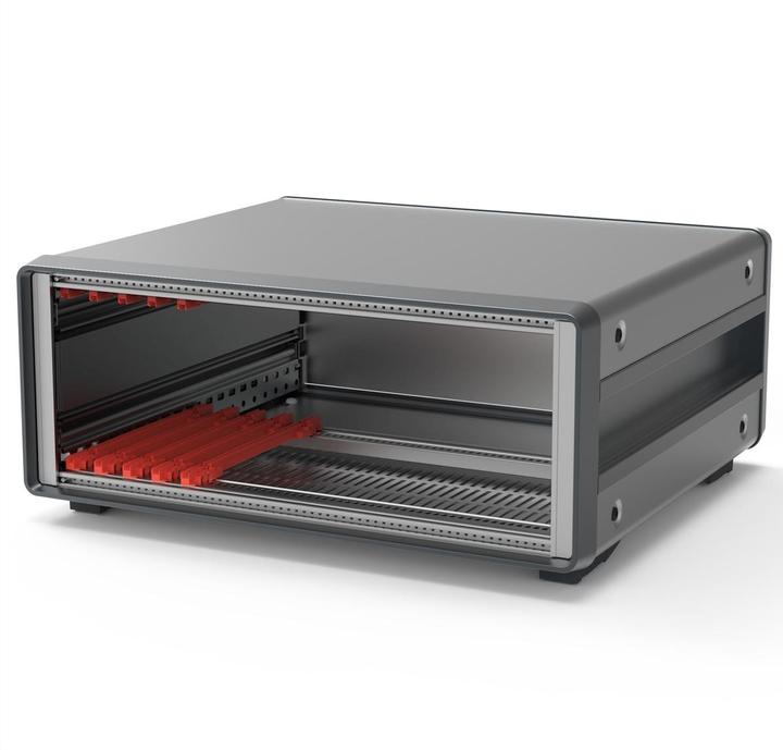 Produktbild Schroff Komplettgehäuse 3 und 6 HE - COMPAC PRO GEH.3HE 63TE 391T (3 HE, 19 Zoll Rack)