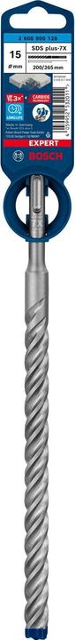 Actual product image Bosch Professional Zubehör EXPERT SDS plus-7X hammer drill, 15 x 200 x 265 mm (15.0 mm)