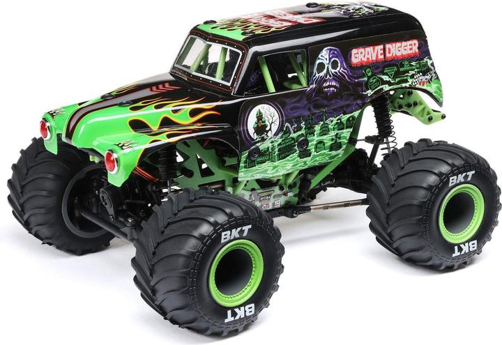 Produktbild Losi M.TRUCK GRAVE DIGGER RTR 4WD 1:18 EP (RTR Ready-to-Run)