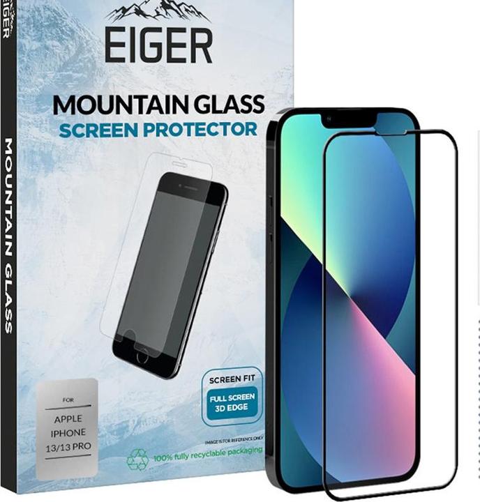 Image du produit Eiger Mountain Glass Clear Edge (1 pièce(s), Apple iPhone 13, Apple iPhone 13 Pro, Apple iPhone 14)