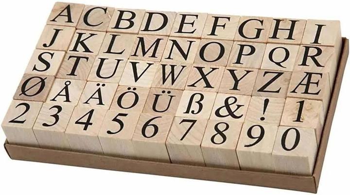 Produktbild Creativ Company Set Buchstaben/Zahlen 45-teilig