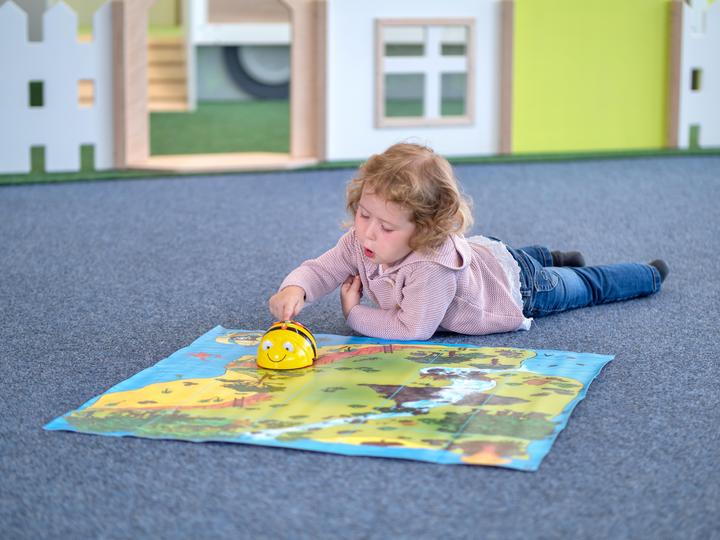 Actual product image TTS Bee-Bot floor mat for treasure hunt