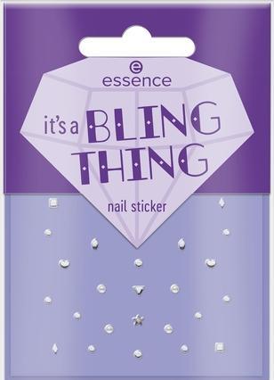 Actual product image essence Nail Stickers It's a Bling Thing - Nail Decorations (Nail glue)