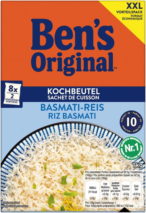 Image du produit Ben's Original Riz Basmati Kbtl (1000 g)