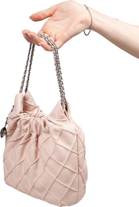 Immagine prodotto Tory Burch fleming mini hobo bag in pink leather