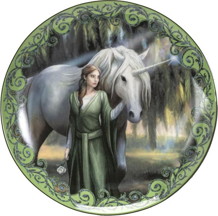 Image du produit Pacific Trading Anne Stokes pack 4 plaques Licorne et Maiden (4 x, 17.78 cm)