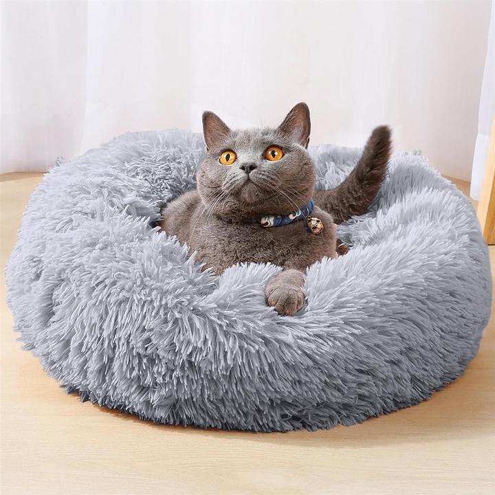 Immagine prodotto Intirilife Letto per animali in grigio diametro 100 cm (Cane, Gatto)