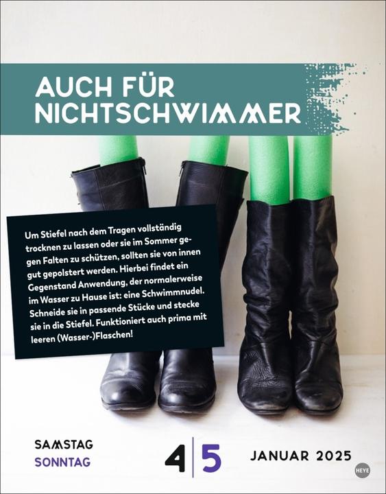 Produktbild Heye Trick 17 Tagesabreisskalender 2025 (Deutsch)