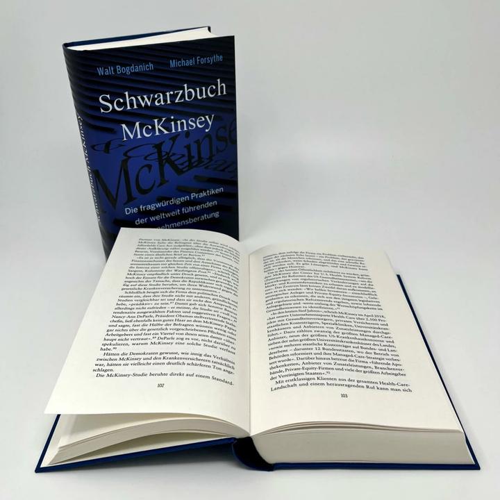 Produktbild Schwarzbuch McKinsey (Deutsch, Michael Forsythe, Walt Bogdanich, 2022)