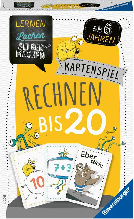 Produktbild Ravensburger Kartenspiel Rechnen bis 20 (Deutsch)