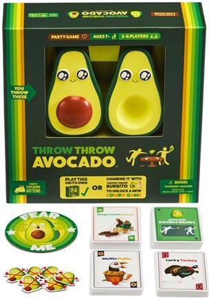 Produktbild Asmodée Throw Throw Avocado - A Dodgeball Card Game (EKTTACORE1) (Englisch)