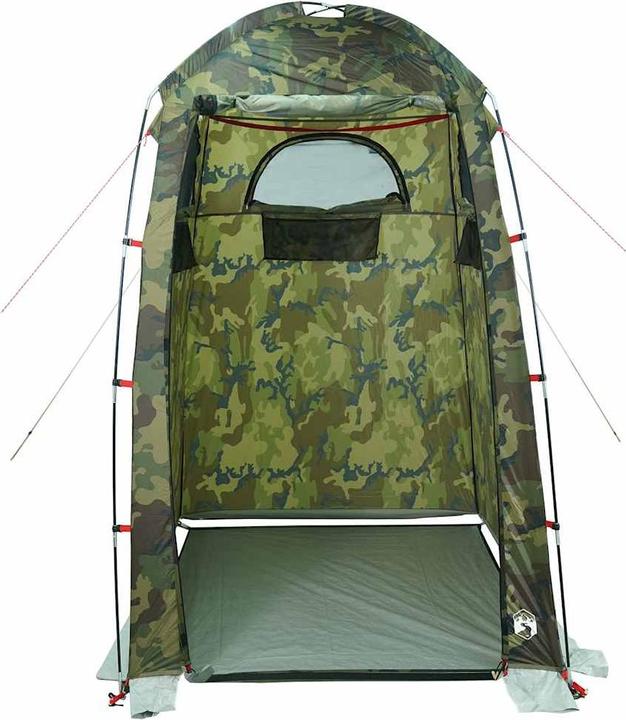 Actual product image VidaXL Shower tent camouflage waterproof (3.70 kg)