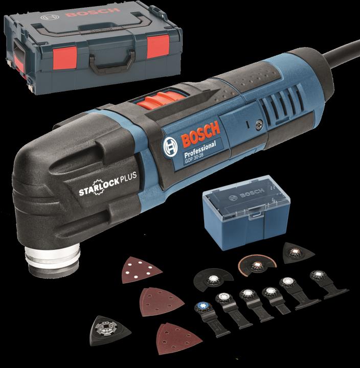Produktbild Bosch Professional Multi-Cutter GOP 30-28, mit Zubehör, L-BOXX