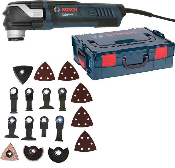 Bosch Professional Multi-Cutter GOP 40-30, mit Zubehör, L-BOXX