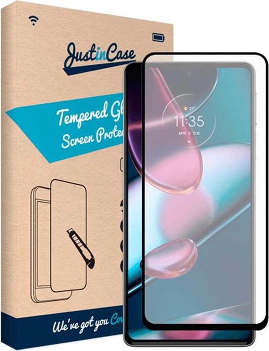 Produktbild Just in Case GehÃ¤rtetes Glas Edge to Edge Displayshutzfolie Motorola Edge 30 Pro (1 Stück, Motorola Edge 30 Pro)